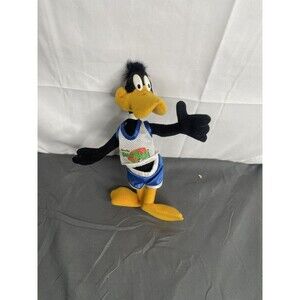 Vintage Mcdonalds Space Jam Daffy Duck Plush 1996 Warner Brothers Looney Tunes